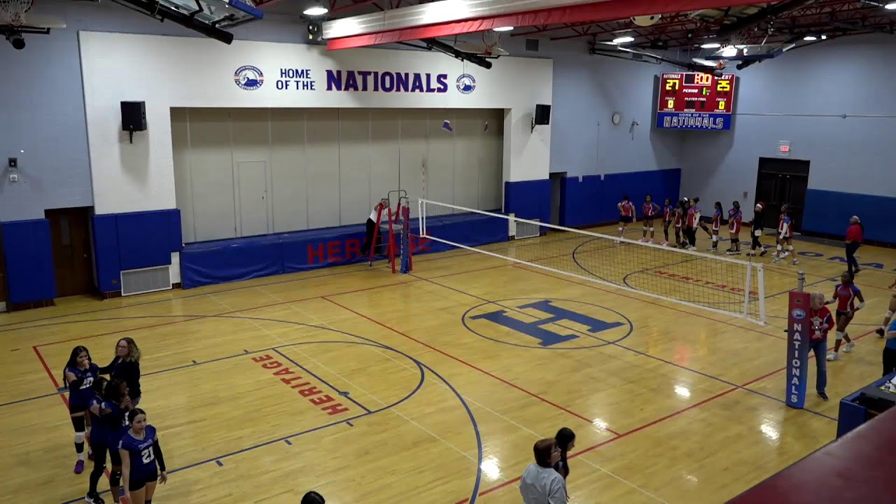 7th Grade Girls Volleyball Game vs Wentworth