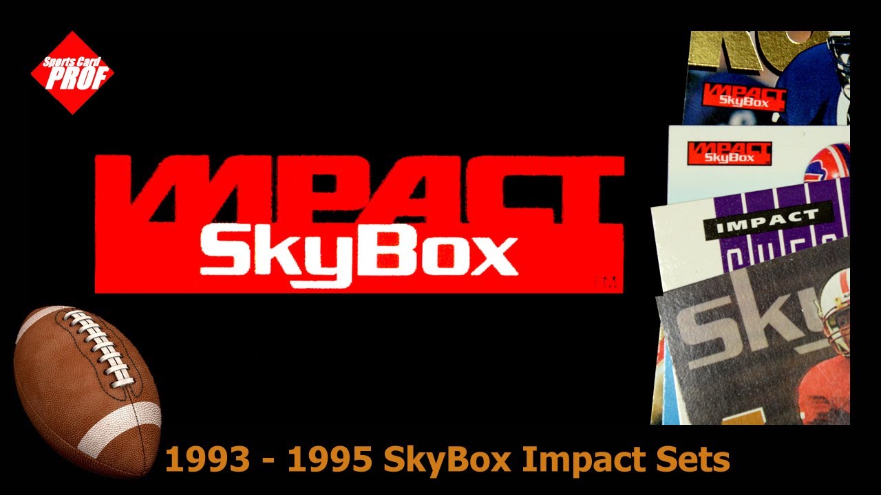 1993 -  1995 SkyBox Impact Football Cards