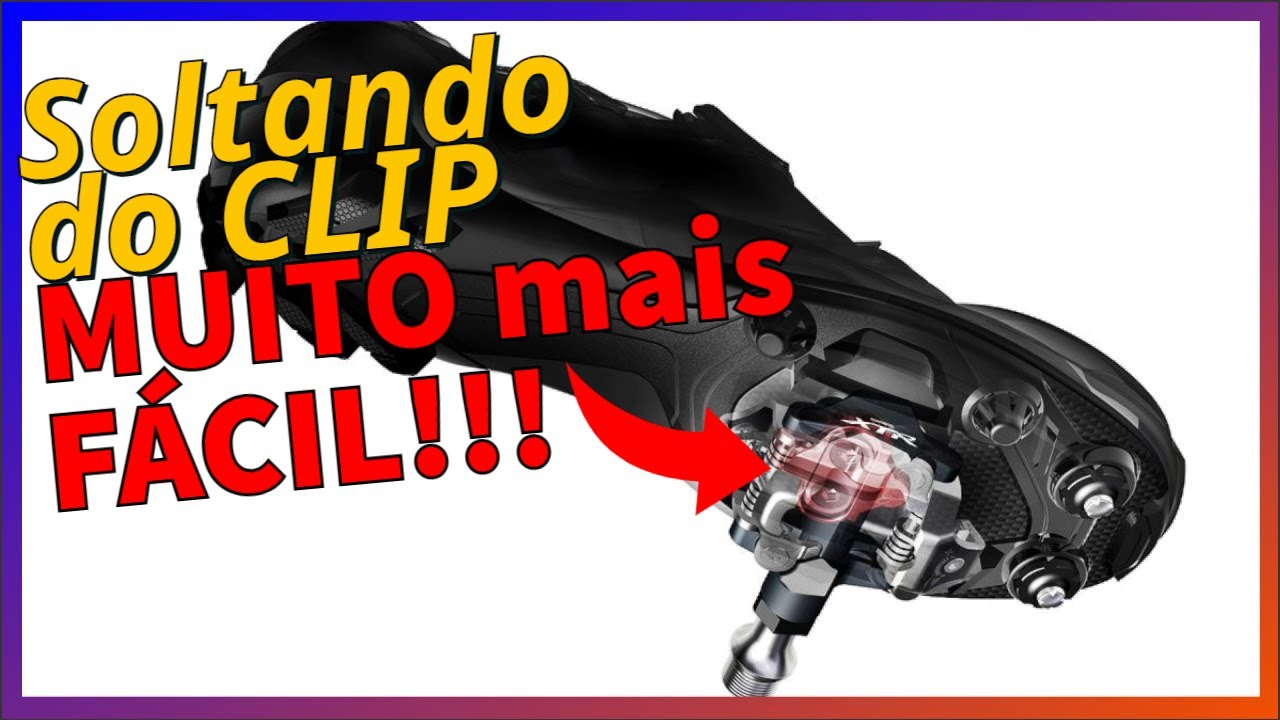 Como soltar fácil a sapatilha do PEDAL CLIP? 2 dicas ótimas para ELIMINAR de vez seu medo!