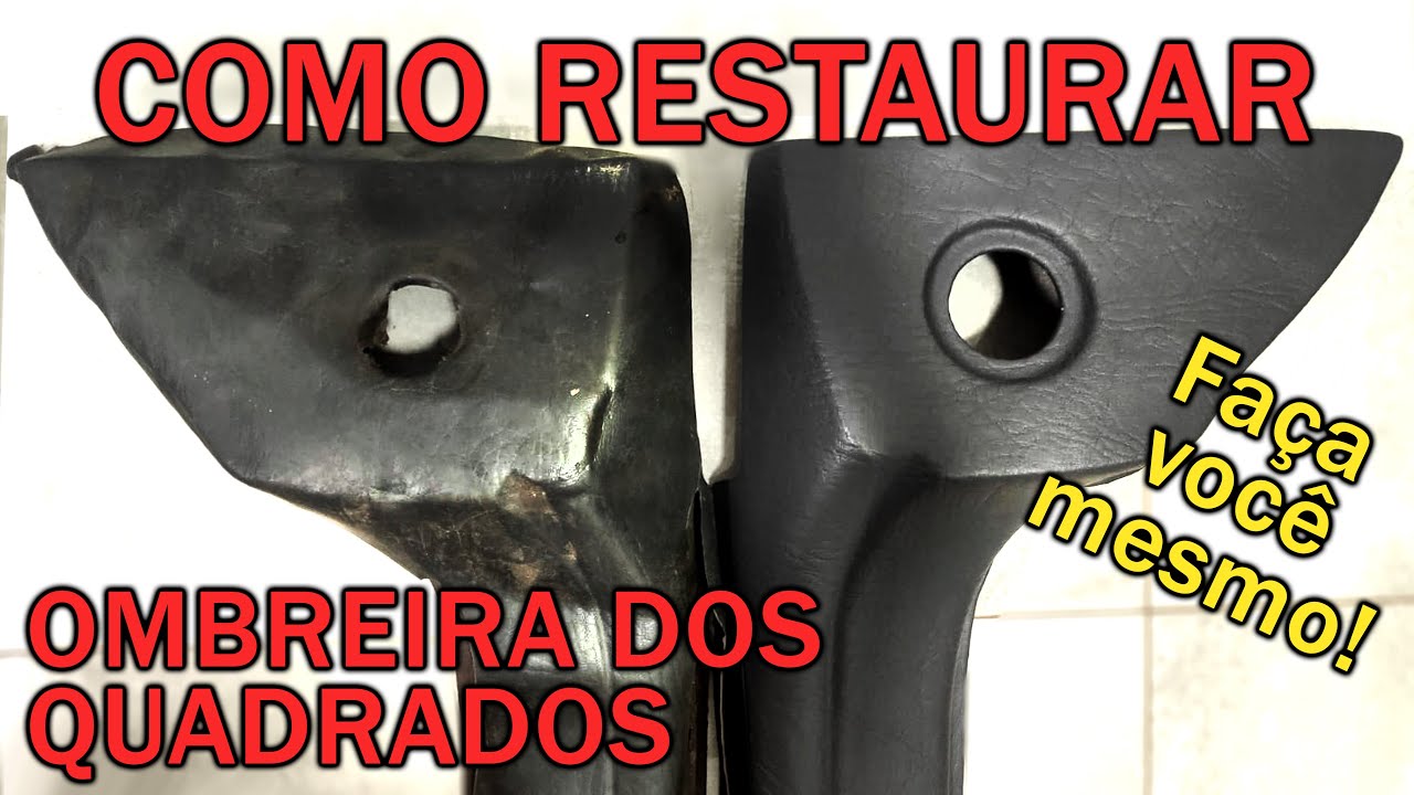 FAÇA VC MESMO: Como restaurar as ombreiras do Gol quadrado?
