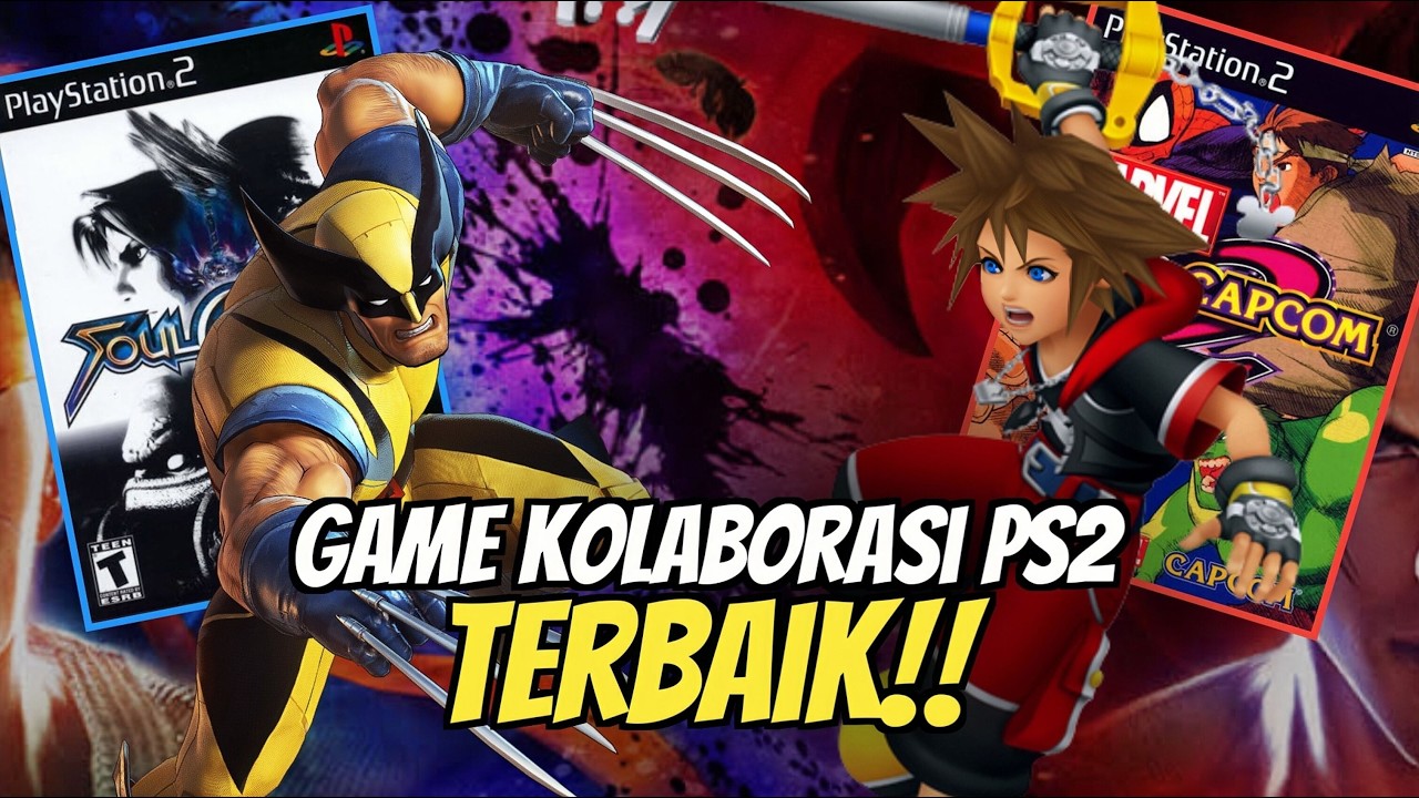 20 GAME KOLABORASI PS2 TERBAIK YANG PERNAH ADA!! - NOSTALGIA GAME PS2!