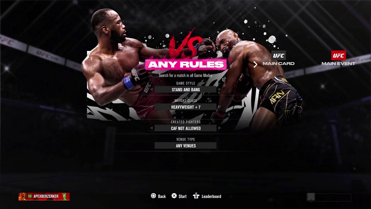 UFC 5: STAND & BANG Online Vol. 574