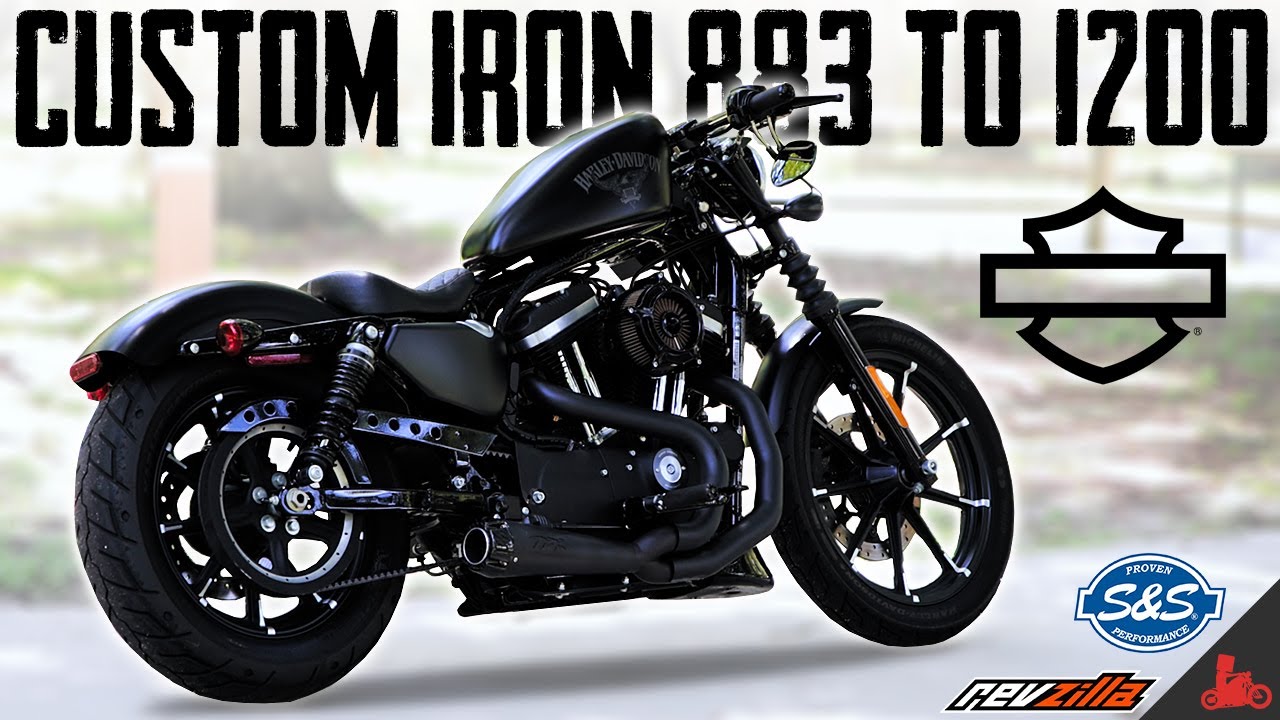 Custom Harley-Davidson Iron 883 to 1200