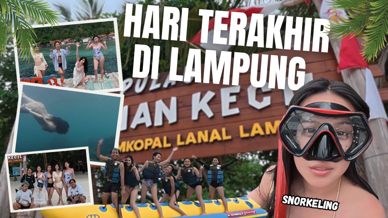 EXPLORE BAWAH LAUT LAMPUNG! Eps.68 #vlog 