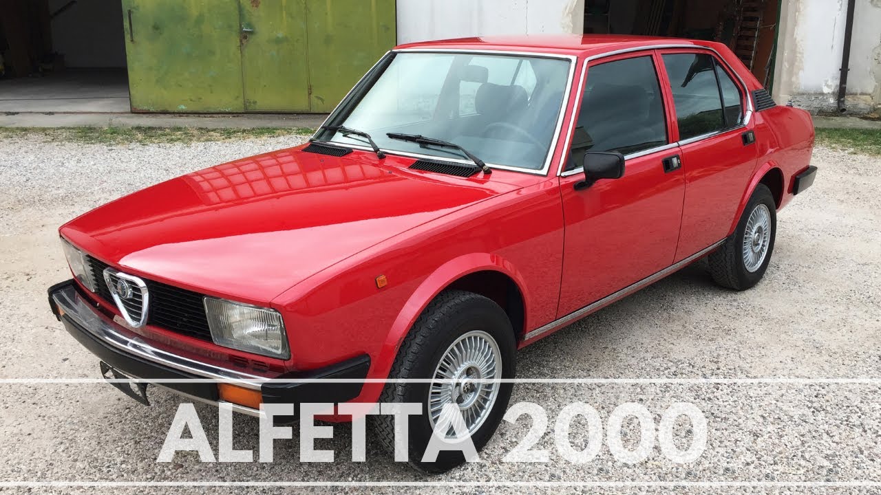 Alfa Romeo Alfetta 2000L - Metallovivo detailing