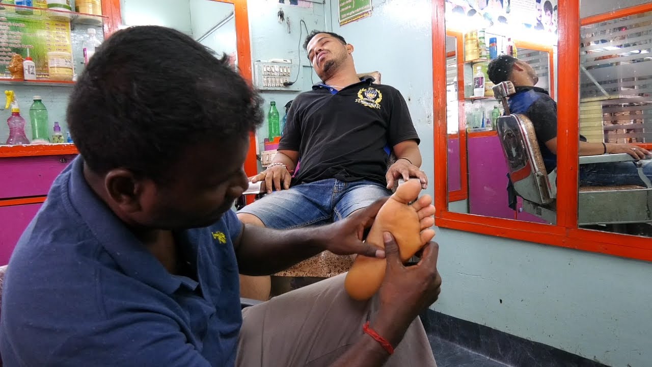 ASMR  Stress Relieving Foot Massage ~Relaxing  Foot Pain Relief  Massage,