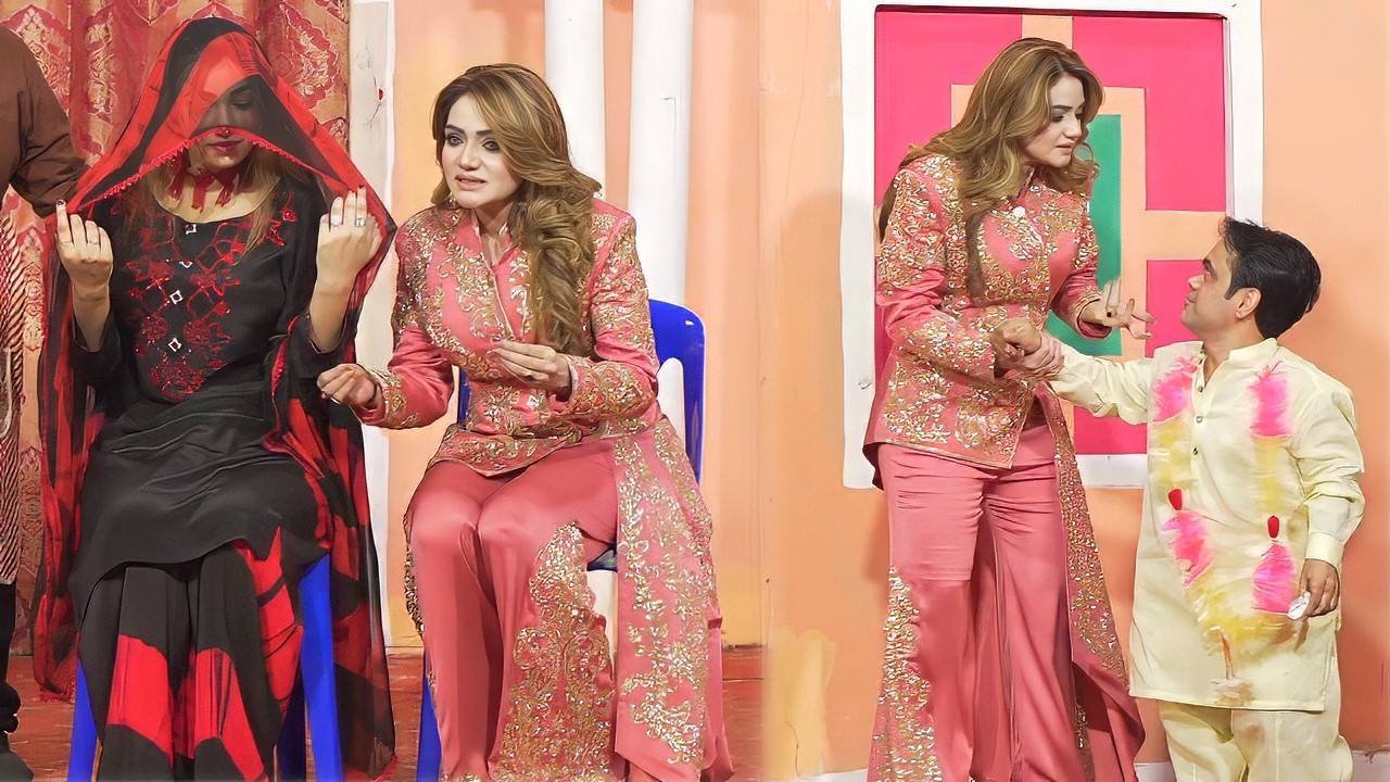 Vicky Kodu Best Comedy With Feroza Ali & Sarfarz Vicky | New Punjabi Stage Drama Lahori Munda