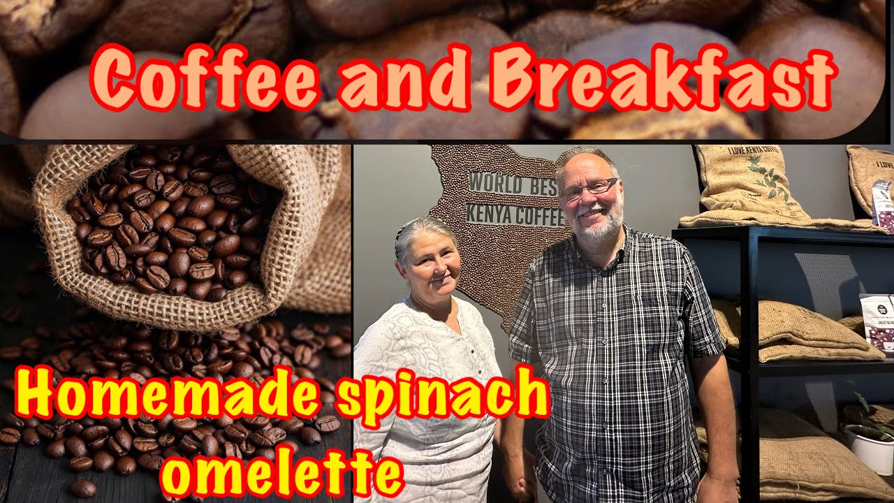 Behind the Scenes Coffee ☕️ Shop in Kisumu | Making  Homemade Spinach Omelette |￼ Pour Over Coffee |