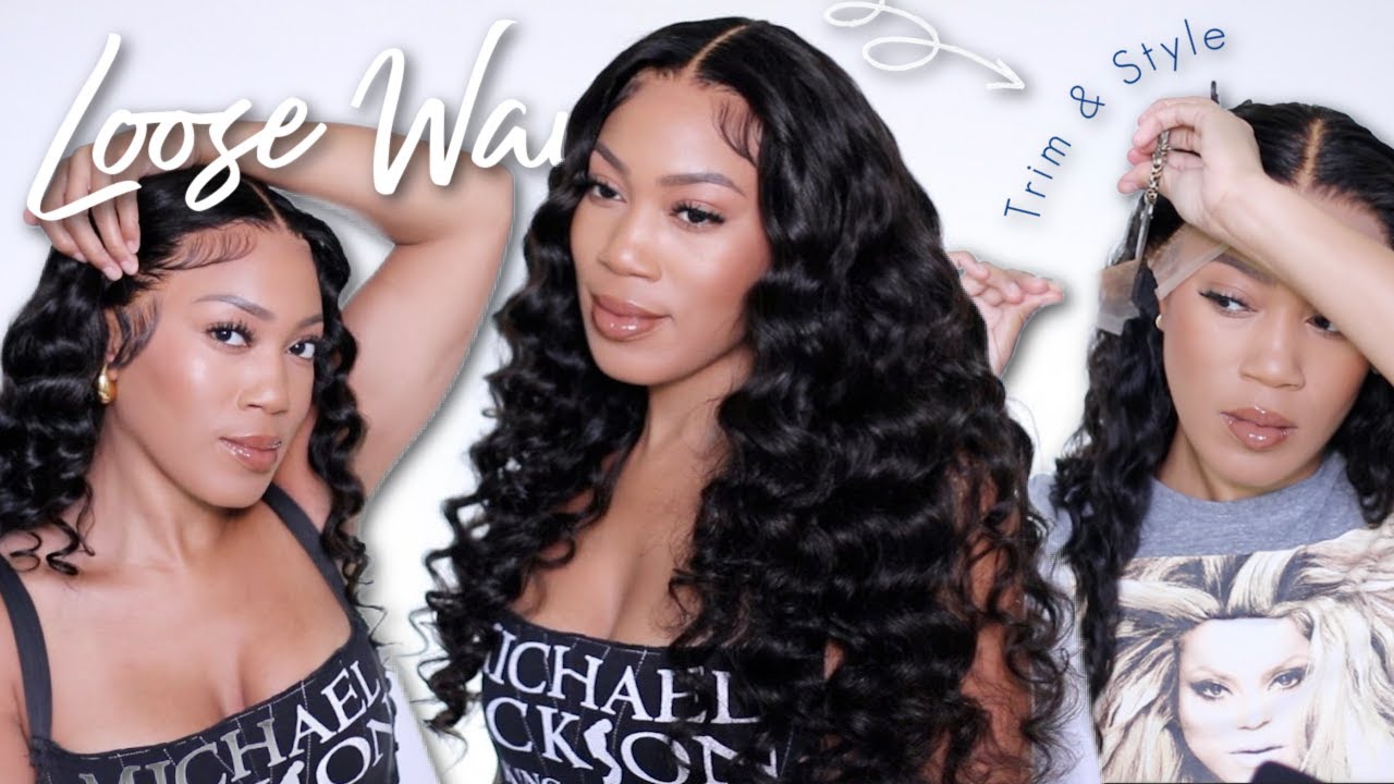 MELT LACE WIG INSTALL | BEGINNER FRIENDLY LOOSE WAVE ft Arabella Hair