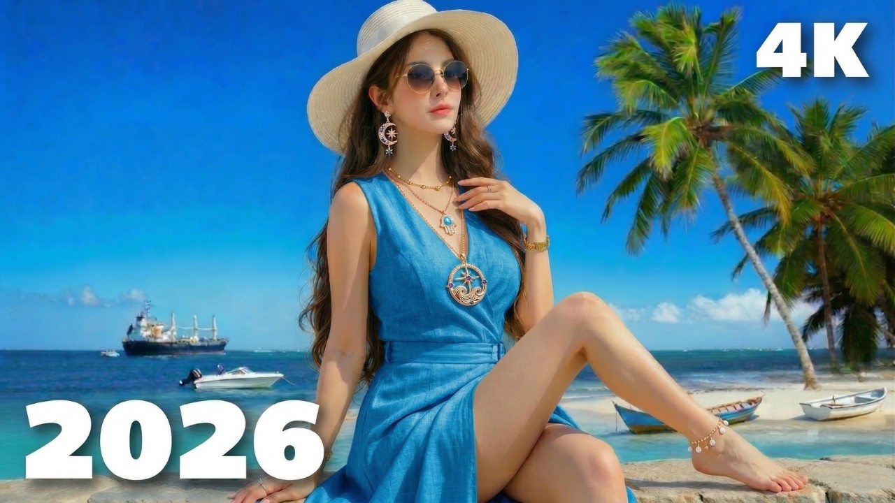 Best Chill Tropical Vocal Deep House 2026 🏖️ Relaxing Summer Vibes Mix in 4K UHD | Melodrift Music