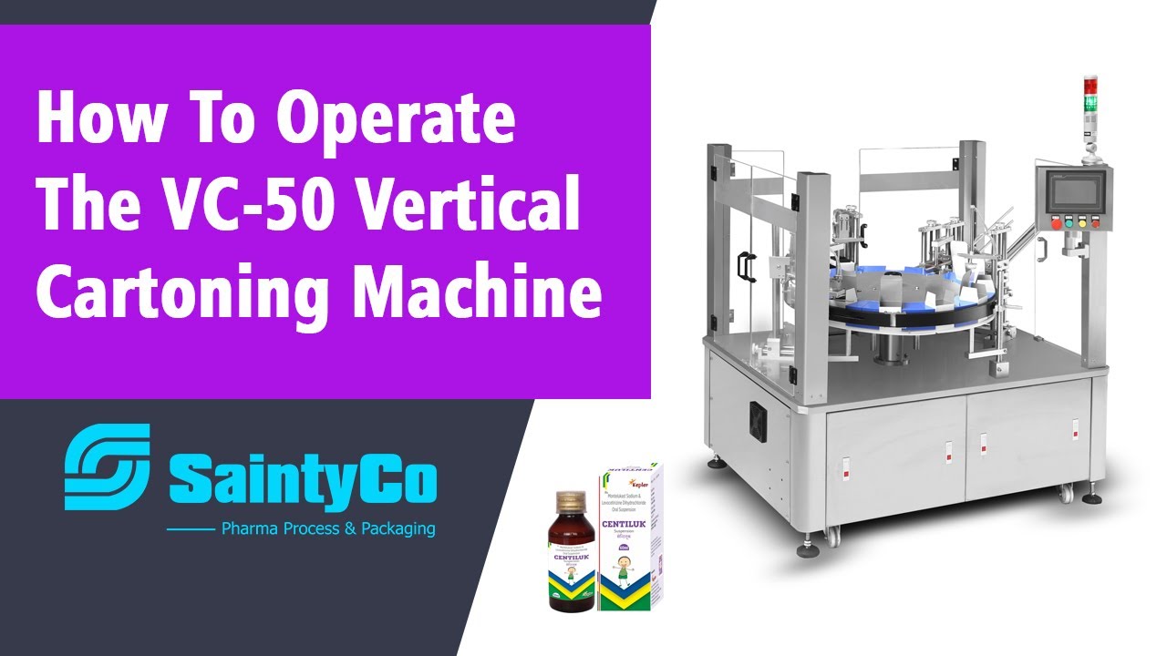 How To Operate VC-50 Vertical Cartoning Machine