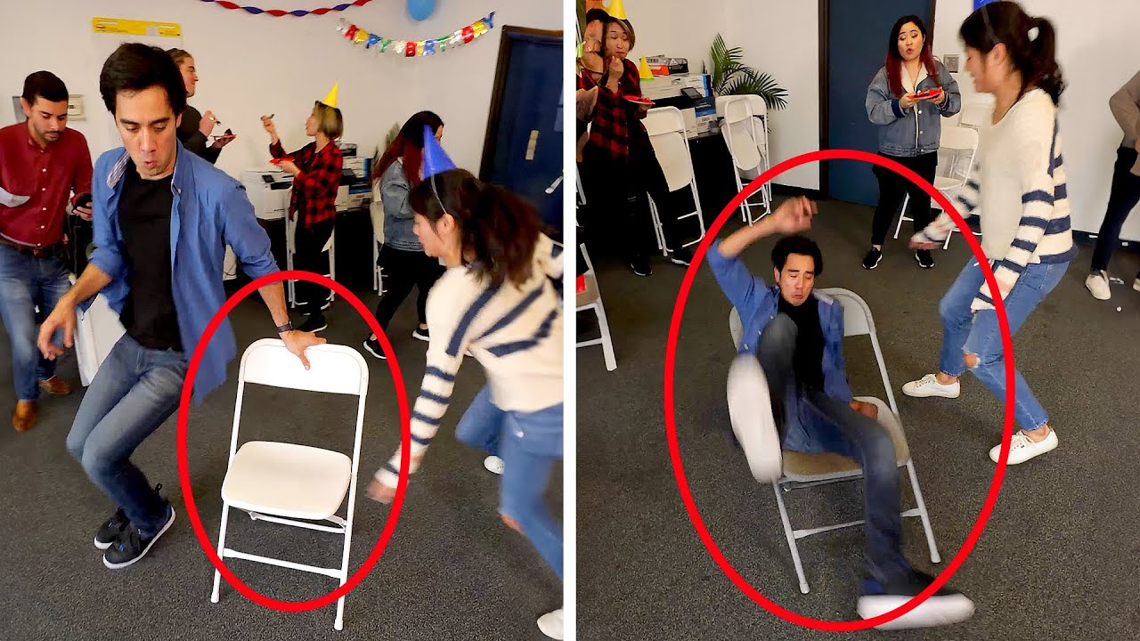 Musical Chairs Fail | Best Zach King Tricks - Compilation #23