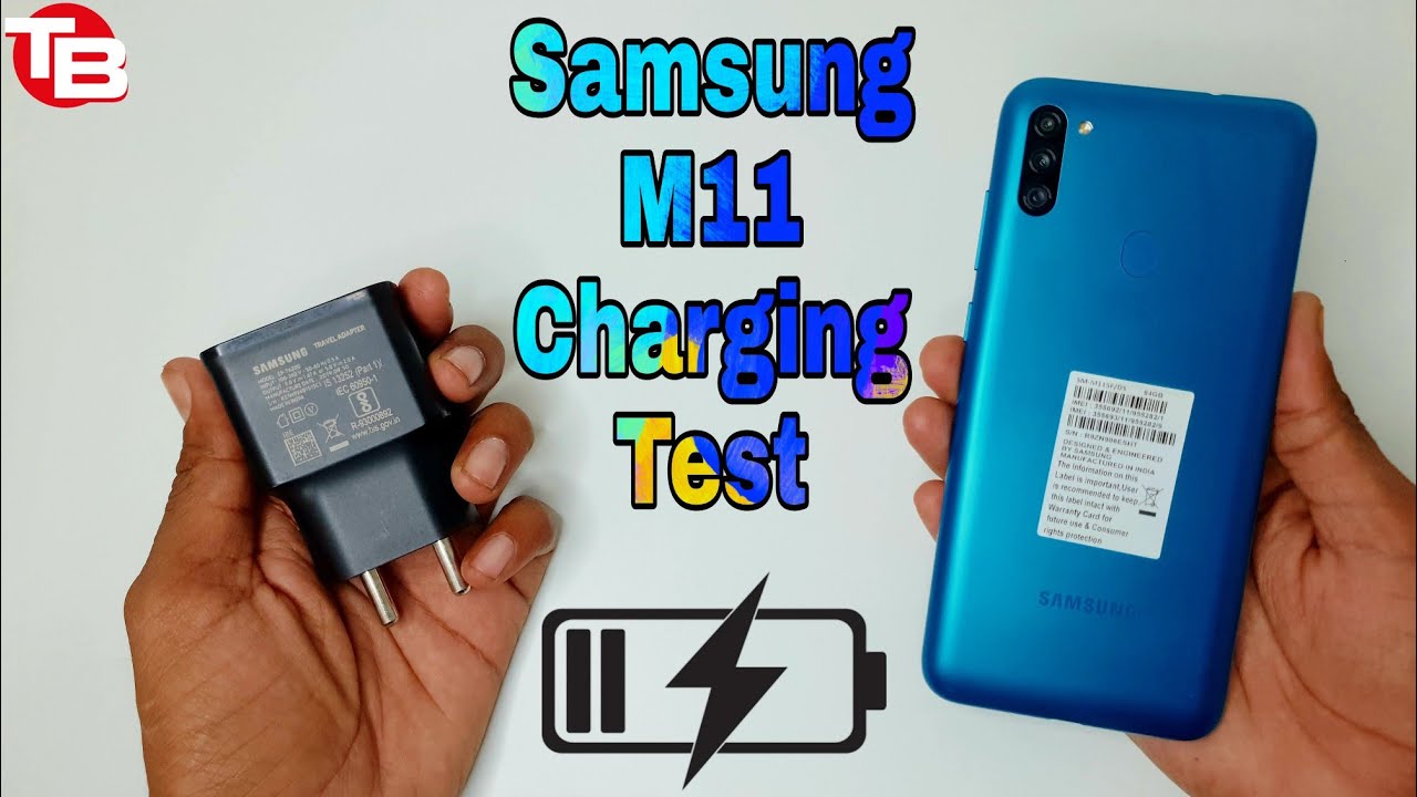 Samsung M11 Charging Test | 15W Fast Charger Test ||