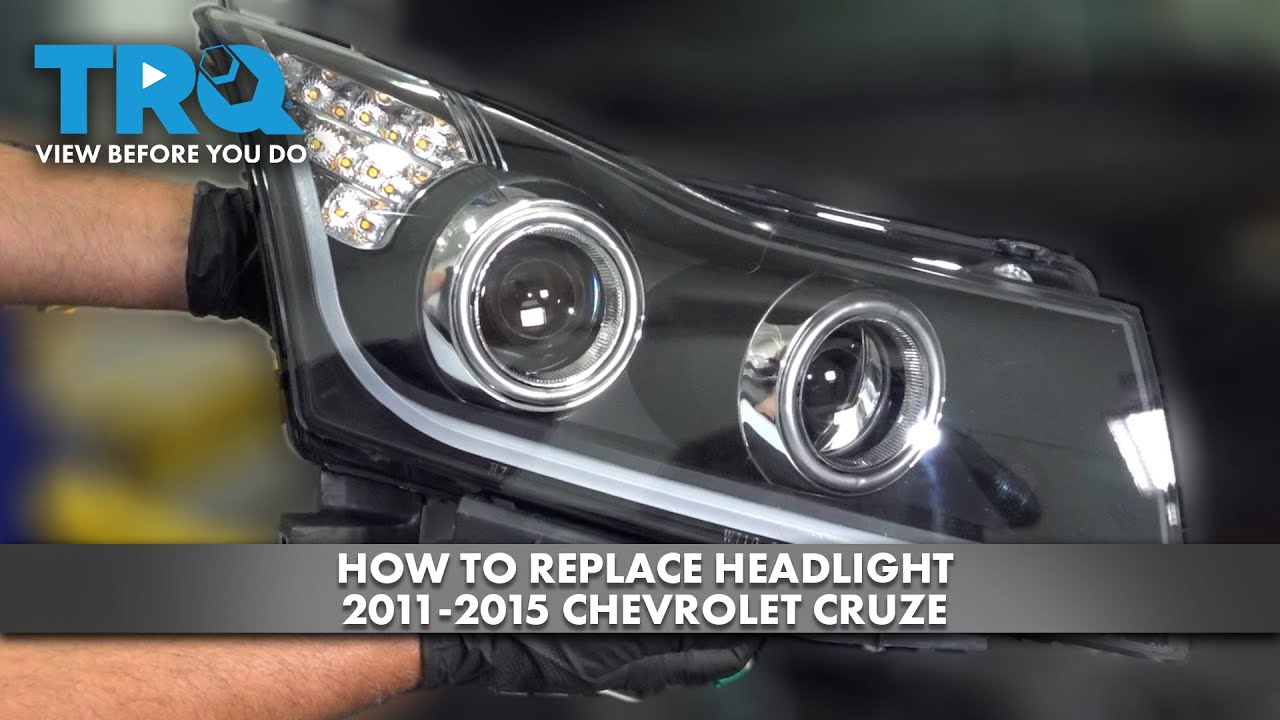 Как заменить фару на Chevrolet Cruze 2011-2015
