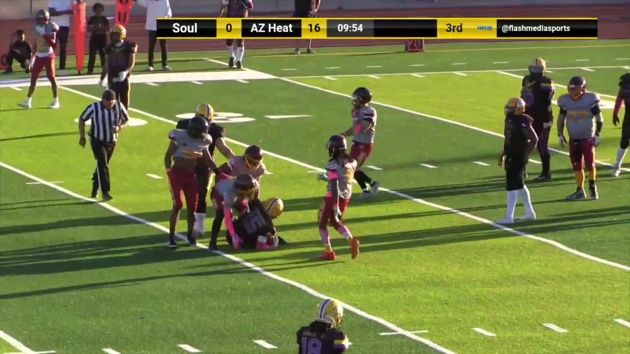 SAFL: Soul Patrol vs AZ Heat (Condensed Game) | Football Highlights | Flash Media Sports
