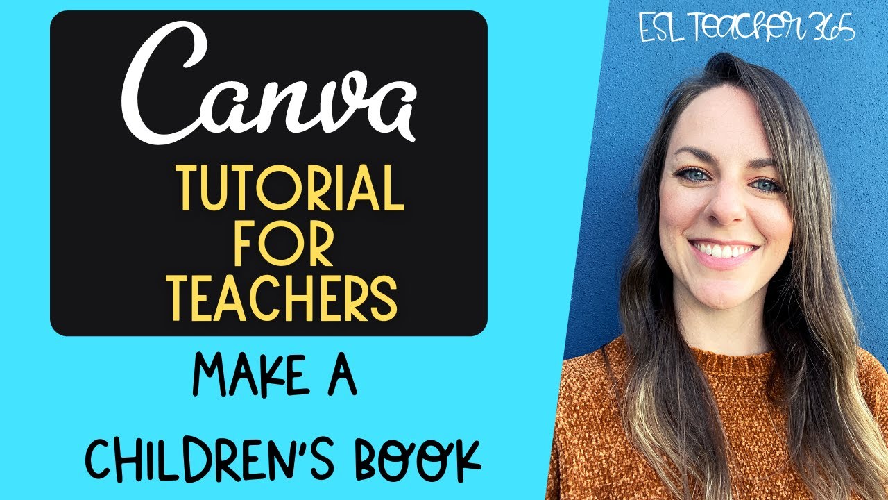 Учебное пособие по Canva для учителей | Как создать детскую книгу