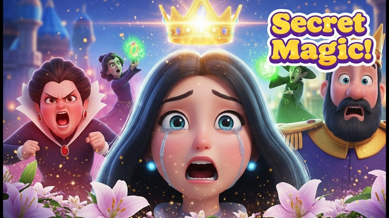Princess Alone With Magic |Kids stories| English Moral Enimated by The little kids stories