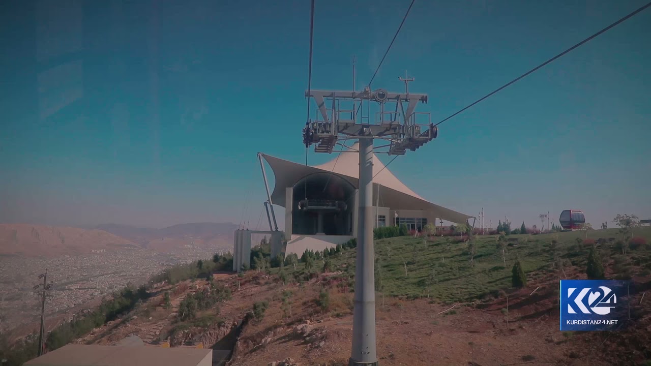 Kurdistan Region's Mount Zawa Teleferic in Duhok