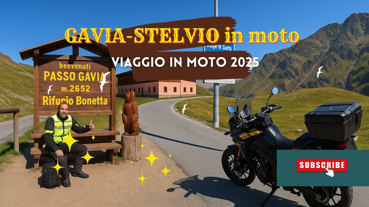 GAVIA-STELVIO in moto