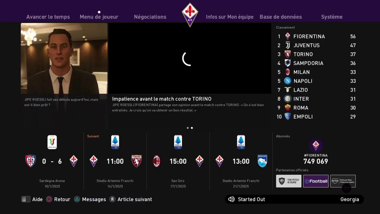 PES20 BAL pt.3 AFC Fiorentina ep.35 Blueberry Yum-yum