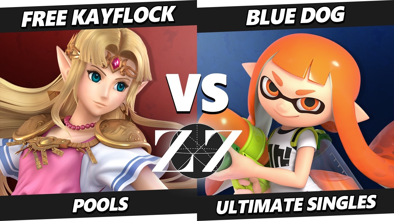 Zenith 7 - Free Kayflock (ROB, Zelda) Vs. blue dog (Inkling) Smash Ultimate - SSBU