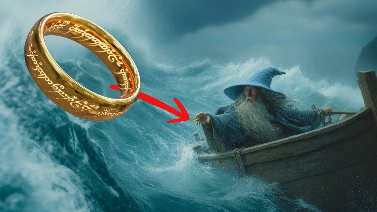 Why didn't GANDALF throw it in the sea?