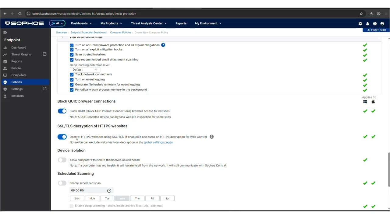 Sophos Central Endpoint Protection | Complete Hands-On Course 2026