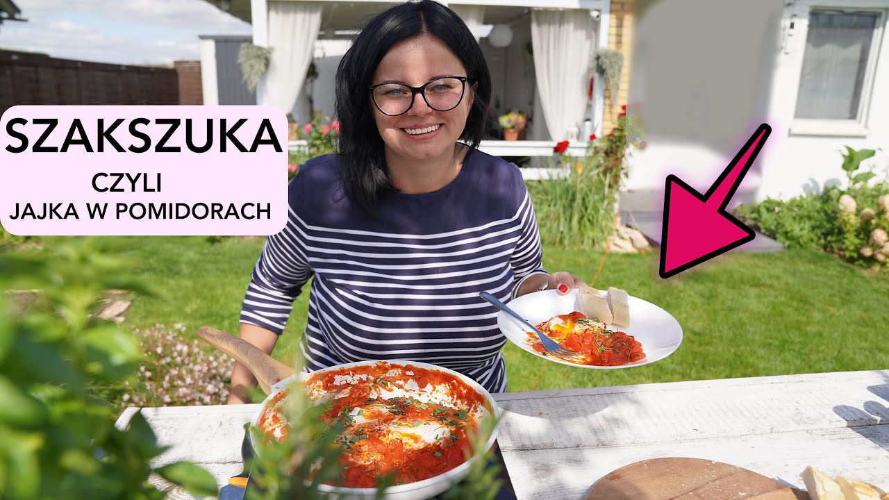 JAJKA W POMIDORACH I PAPRYCE CZYLI PRZEPIS NA SZAKSZUKĘ. Co zrobić z pomidorów? Kasia in pomidory