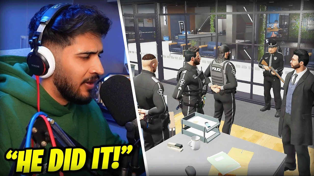 Эй Джей Хантер доносит комиссару на Крока! | Prodigy RP | GTA RP