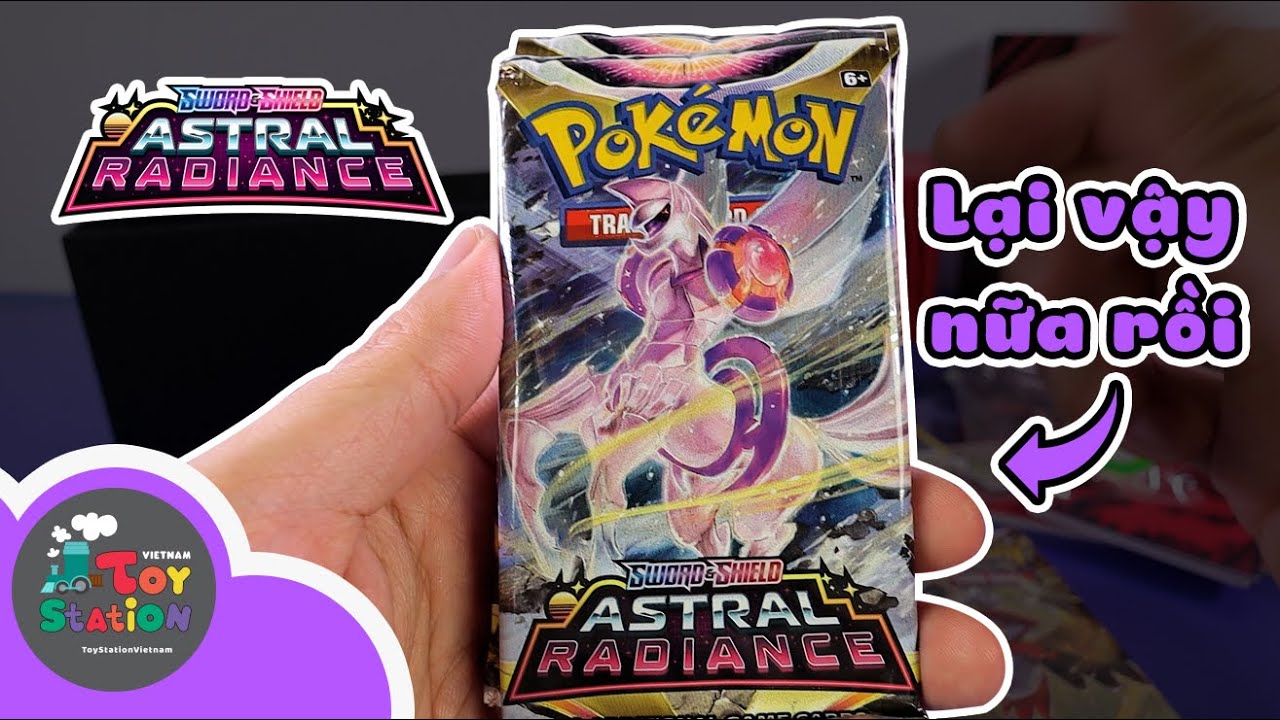 Mới mở h&agrave;ng Astral Radiance Pokemon TCG m&agrave; lại vậy nữa rồi bất ngờ gh&ecirc; ToyStation 684