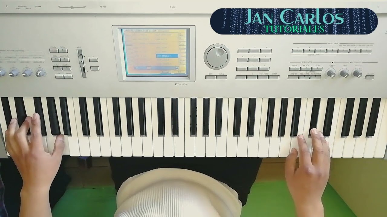 Pase lo que pase Corali tutorial de teclado