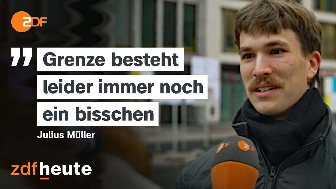 35 Jahre Mauerfall: Was Berliner damit verbinden | ZDF Mittagsmagazin | ZDF Mittagsmagazin