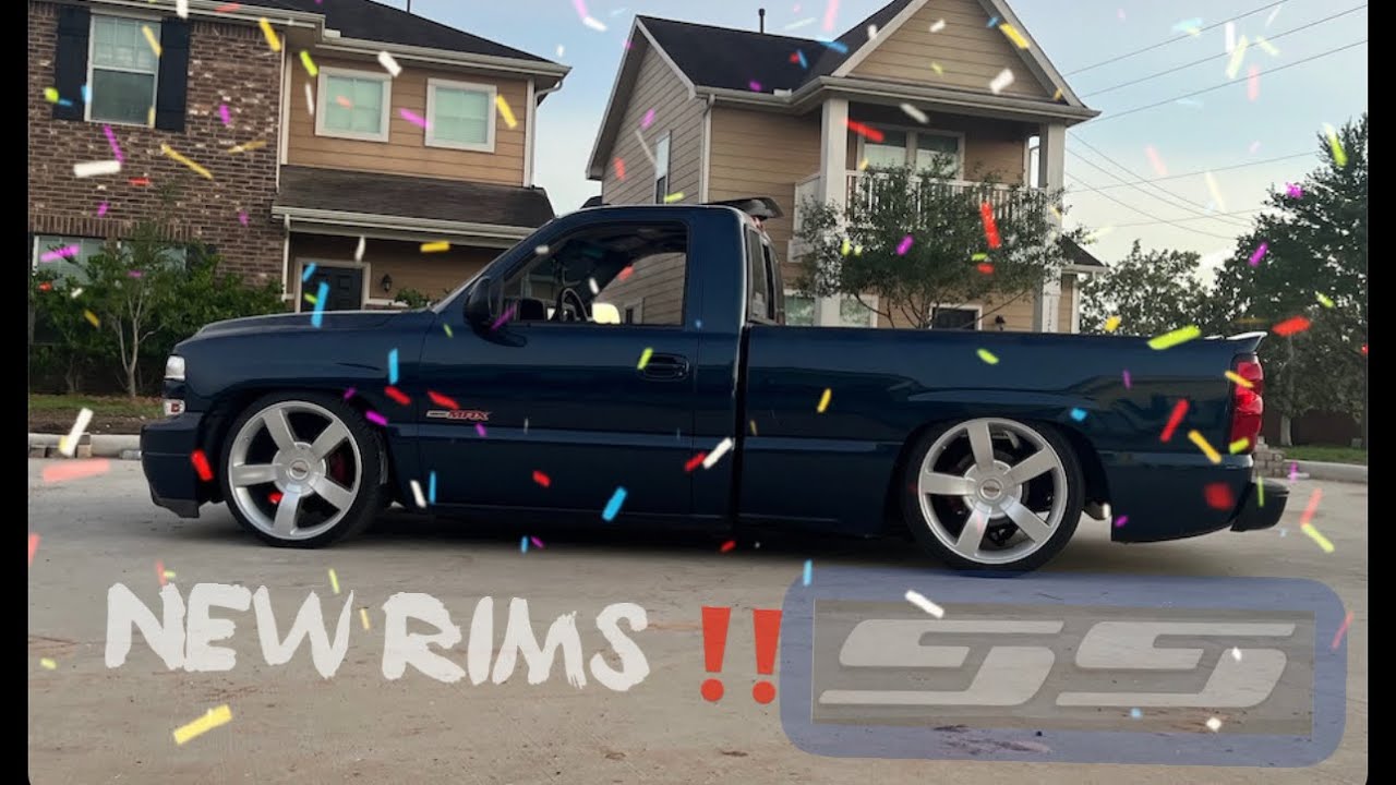 new rims for #lazuleja #chevysilverado 22