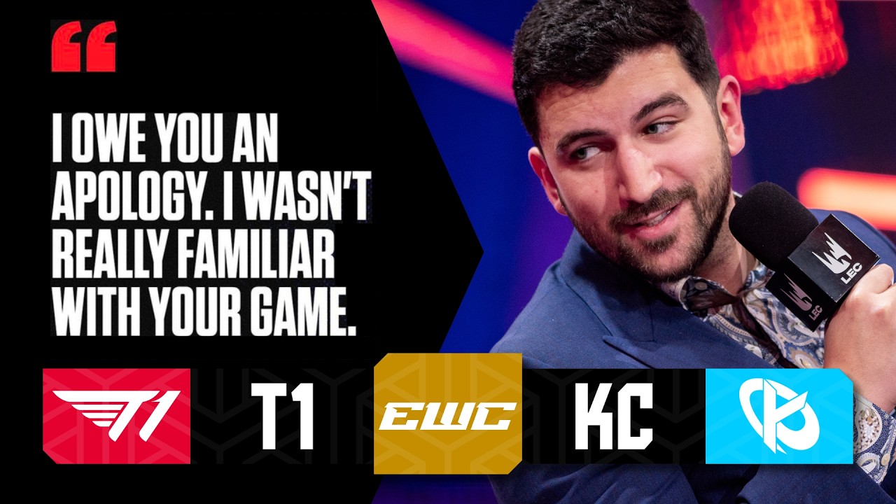 CALISTE HEARD ME TALKING TRASH... | T1 VS KC | EWC 2026 SEMI FINALS