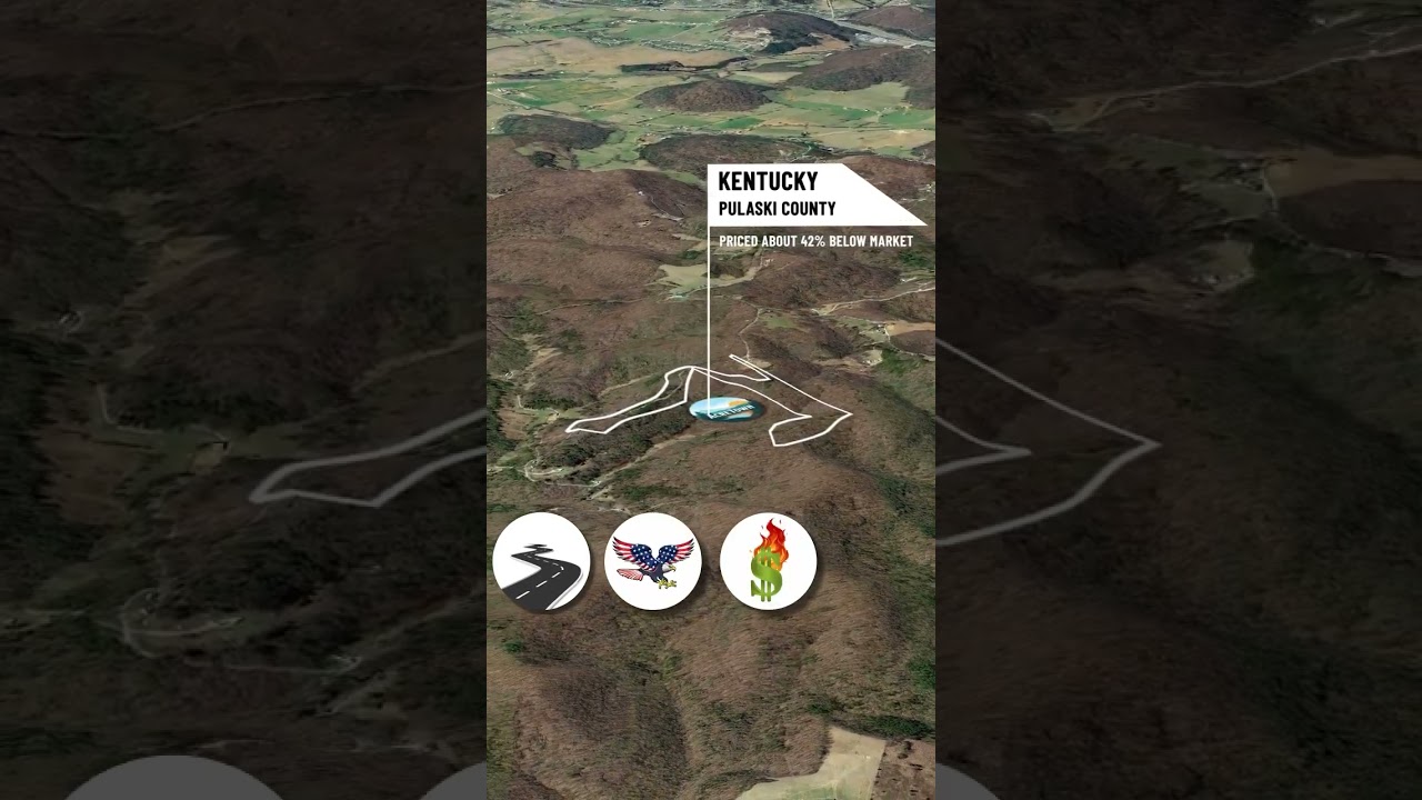 Cheap Land in Kentucky | 26.2 acres | Ridge Top Views | Road Frontage &  Power | No Restrictions