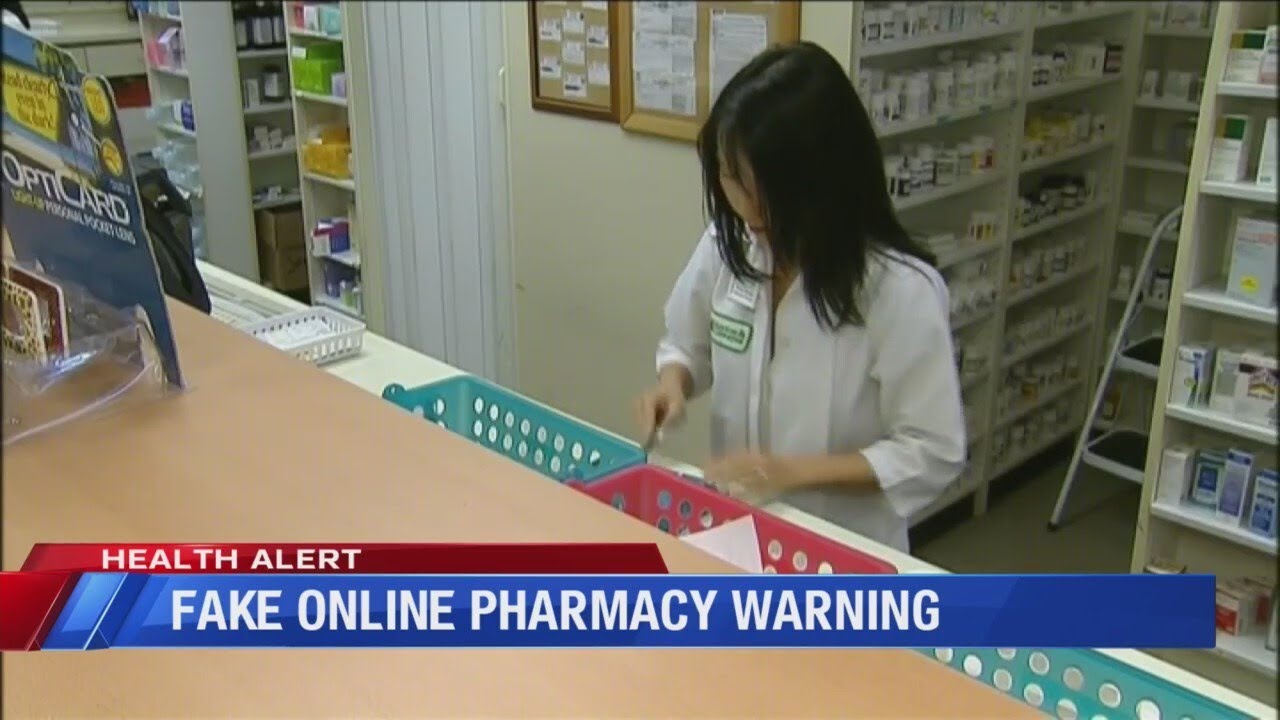 Fake online pharmacy warning