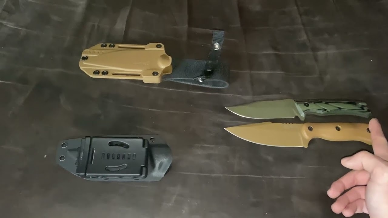 OKnife Fortitude Vs KA-BAR BK - 18