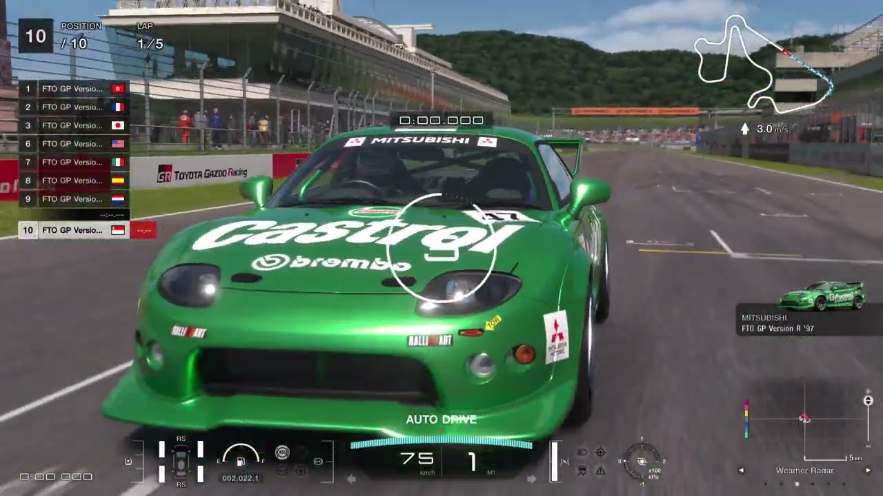 Gran Turismo 7 - Mitsubishi FTO GP Version R '97 Fully Tuned Gameplay (PS5 Pro - Spec 3 - 60 FPS)