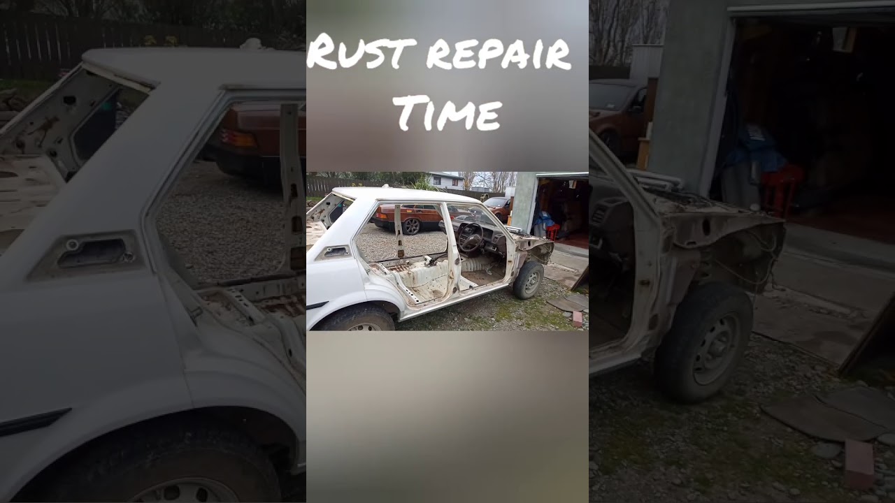 KE70 B Pillar Rust Repairs