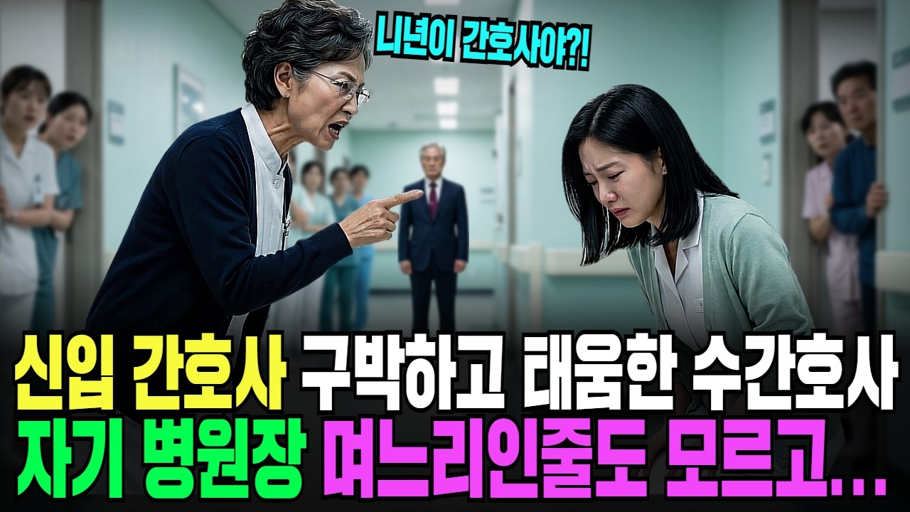 병원장 며느리인지 모르고 간호사 무릎 꿇린 수간호사의 최후ㅣ오디오북ㅣ사연라디오ㅣ감동사연