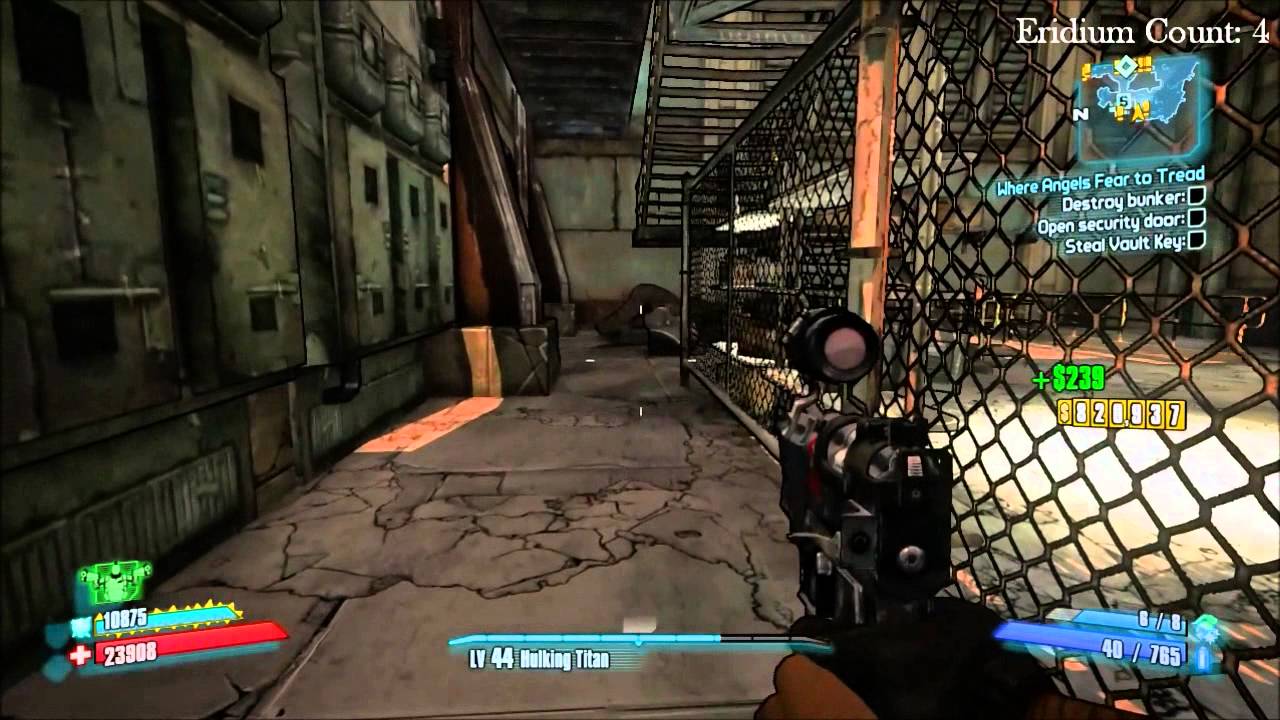 [Borderlands 2] Easiest Way to Farm Eridium! Sanctuary