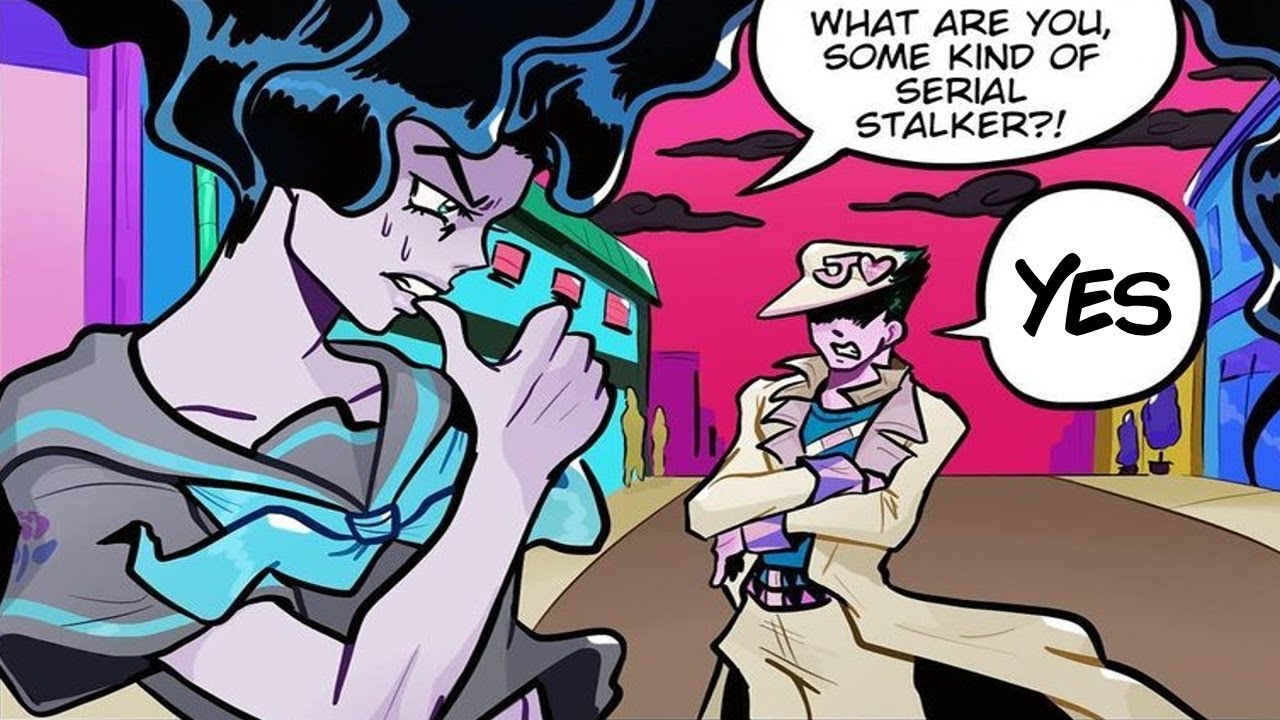 If Jotaro Fought Yukako JoJo Comic Dub