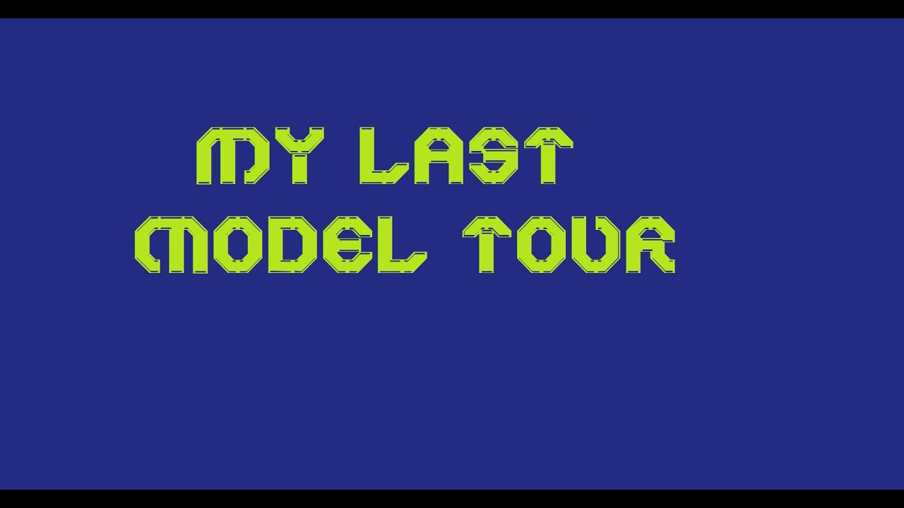 Randy Cooper's Last model tour.