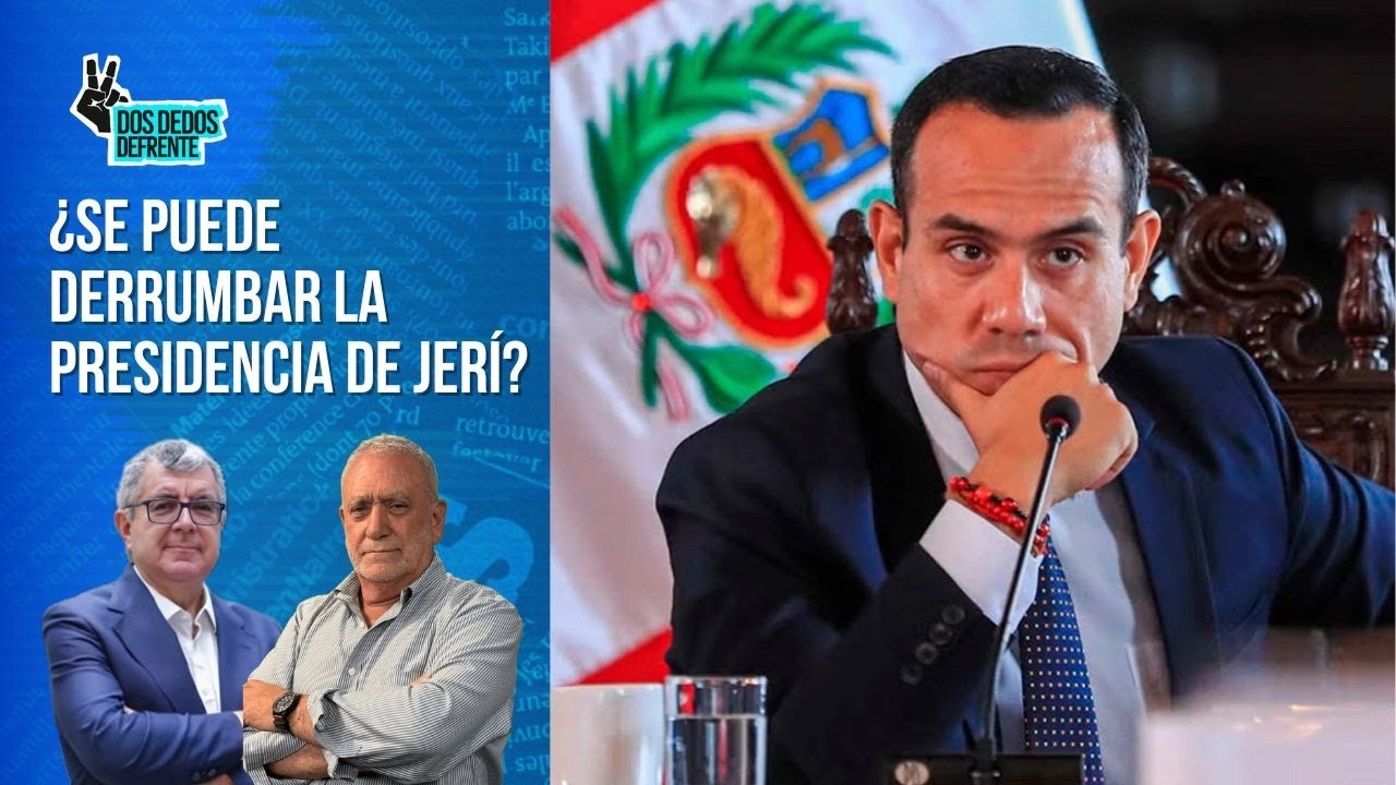 ¿Se puede derrumbar la presidencia de Jerí? | Dos Dedos De Frente con A3R y JCT
