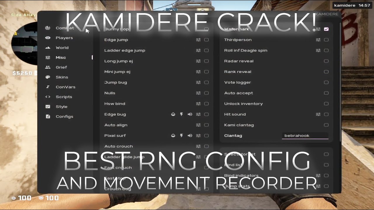 UPDATE KAMIDERE CRACK?!! | BEST CONFIG + MOVEMENT RECORDER!!(kamidere.moe)
