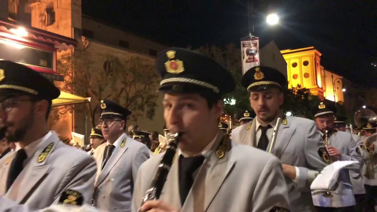 L'Arciconfraternita del SS. Rosario solenne processione in visita agli altari della reposizione 1par