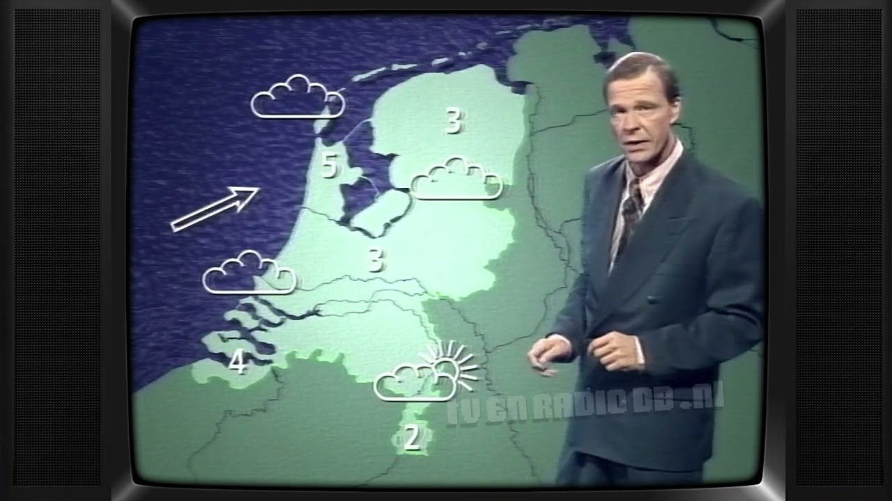 TV: NOS 2000uur Journaal (19911212) - Het Weer met Erwin Kroll