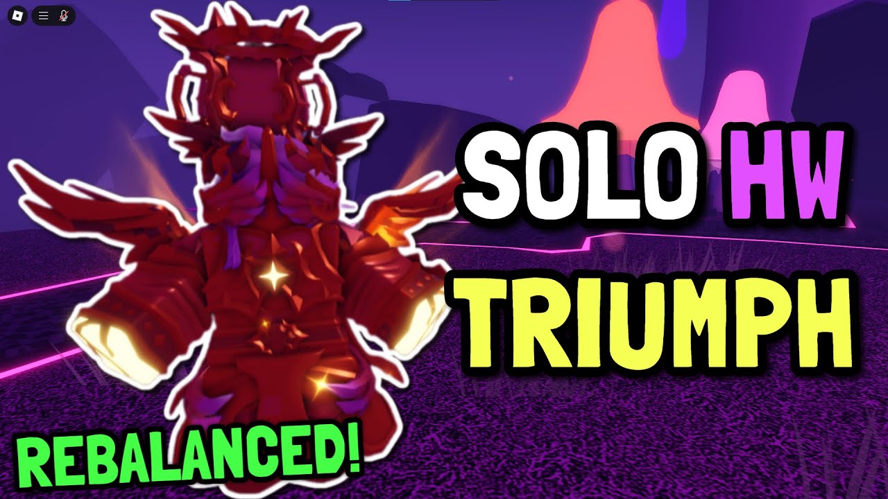 REBALANCED SOLO HIDDEN WAVE TRIUMPH WITH OP HACKER | Roblox TDS Hidden Wave Update