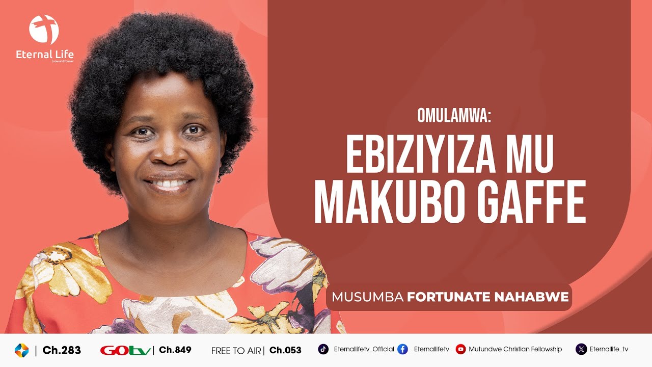 EBITUZIYIZA MUMAKUBO GAFFE NE MUSUMBA FORTUNATE NAHABWE