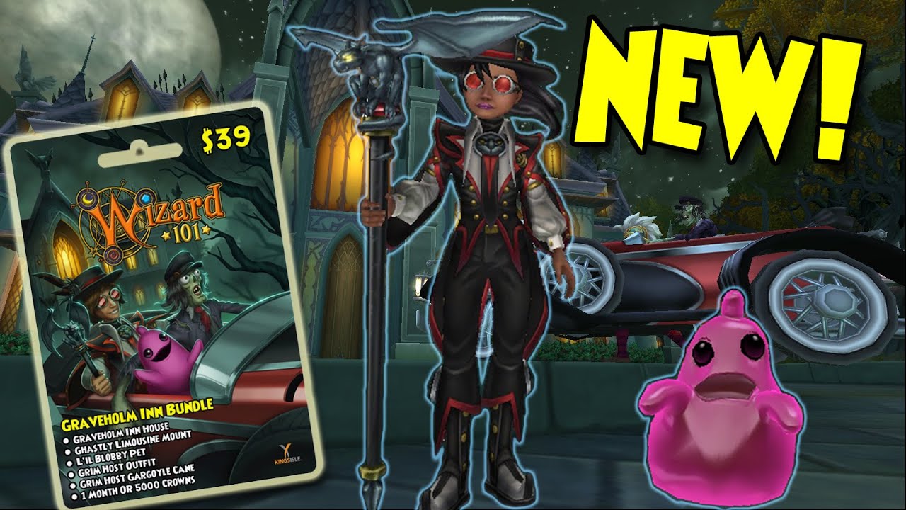 Wizard101: НАБОР ГРЕЙВХОЛМ ИНН 💀 НОВЫЙ НАБОР ДАРКМУР